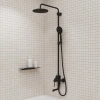 Душевая стойка IDDIS AIGBL3Fi06, черный матовый фото в интернет-магазине «Wasser-Haus.ru»