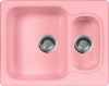 Мойка кухонная AquaGranitEx M-09 розовая фото в интернет-магазине «Wasser-Haus.ru»
