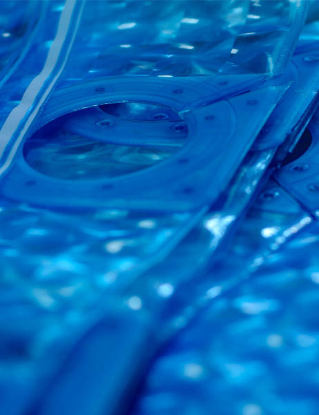 Штора для ванной Bath Plus 3D NFD-3D-blue фото в интернет-магазине «Wasser-Haus.ru»