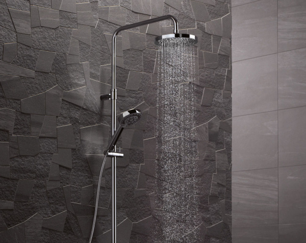 Душевая стойка Kludi Zenta dual shower system 6609105-00 фото в интернет-магазине «Wasser-Haus.ru»