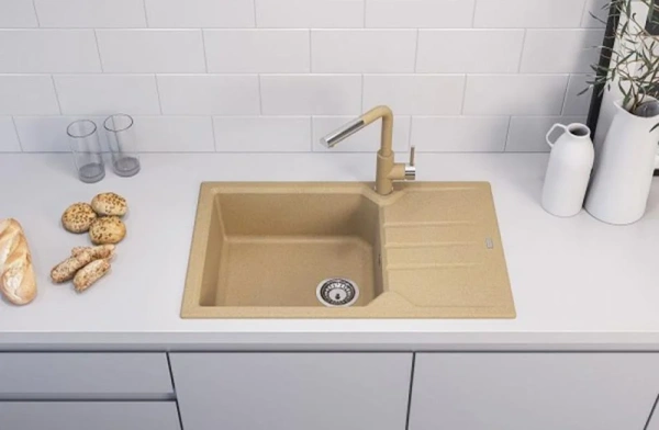 Мойка кухонная Alveus Record Granital 40 beige фото в интернет-магазине «Wasser-Haus.ru»