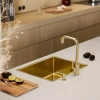 Смеситель для кухни ALVEUS OZ MONARCH GOLD фото в интернет-магазине «Wasser-Haus.ru»