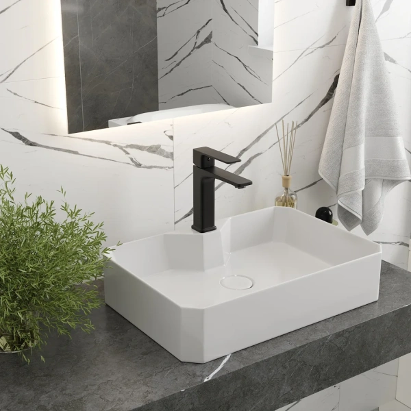 Смеситель для раковины Teymi Lori, черный матовый T10257 фото в интернет-магазине «Wasser-Haus.ru»