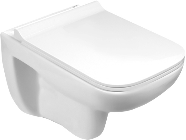 Унитаз подвесной Weltwasser WW SK Kehlbach 004GL-WT безободковый, с микролифтом, белый глянец фото в интернет-магазине «Wasser-Haus.ru»