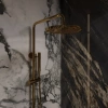 Душевая стойка Boheme Stick 128-GG gold diamond gold фото в интернет-магазине «Wasser-Haus.ru»