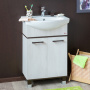 Мебель для ванной Sanflor Толедо 60 венге, северное дерево светлое фото в интернет-магазине «Wasser-Haus.ru»