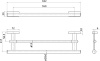 Полотенцедержатель Sapho Olymp 1321-12 фото в интернет-магазине «Wasser-Haus.ru»
