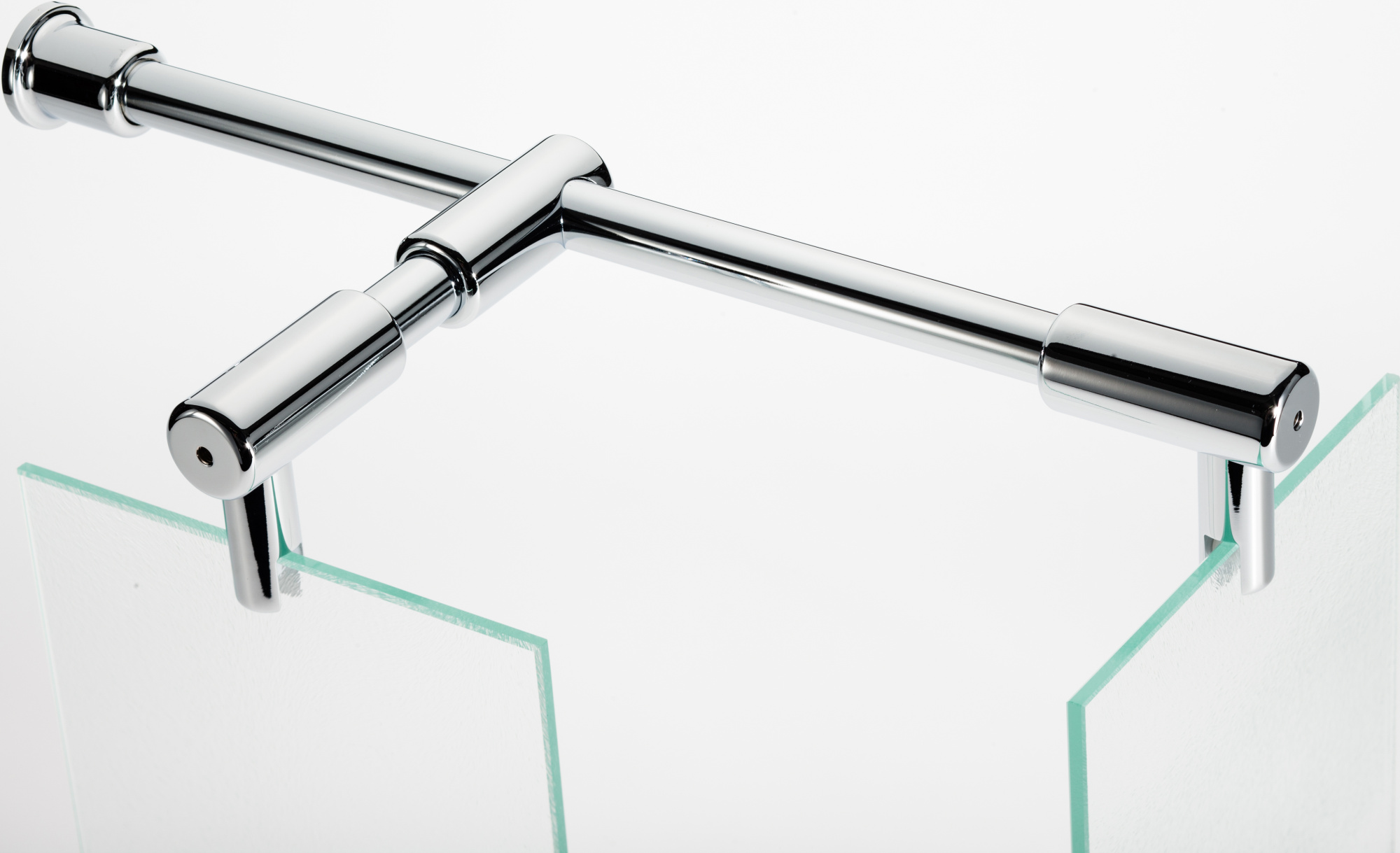 Душевой уголок Vegas Glass AFP-Fis Lux 100*90 08 10 R профиль глянцевый хром, стекло сатин фото в интернет-магазине «Wasser-Haus.ru»
