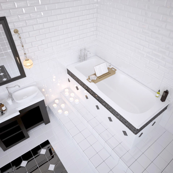 Акриловая ванна Artemis Flora 160x70 фото в интернет-магазине «Wasser-Haus.ru»