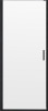 Душевая дверь в нишу Vincea Alpha VDP-3AL800CLB 80 см, стекло прозрачное, черный фото в интернет-магазине «Wasser-Haus.ru»