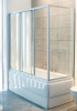 Шторка на ванну GuteWetter Practic Part GV-413A левая 178x70 см стекло бесцветное, профиль матовый хром фото в интернет-магазине «Wasser-Haus.ru»