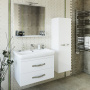 Мебель для ванной Sanflor Одри 80 подвесная фото в интернет-магазине «Wasser-Haus.ru»