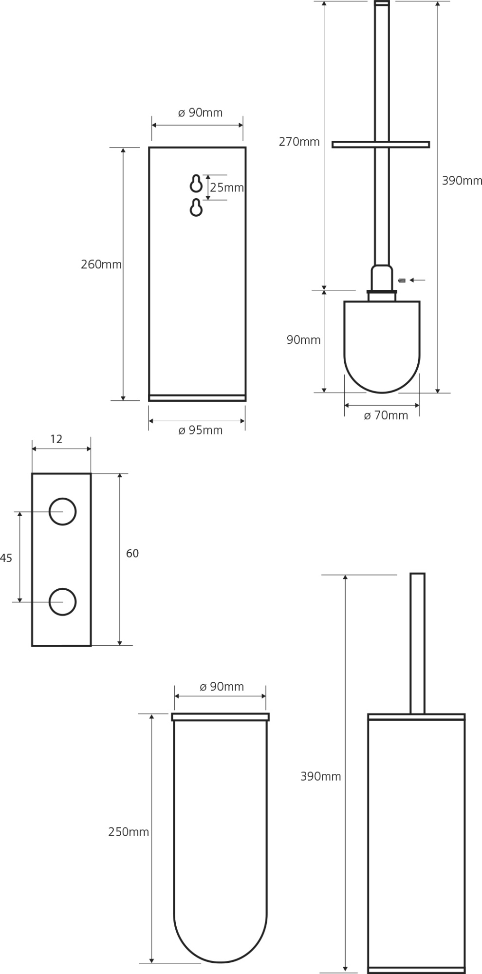 Ершик Bemeta Neo 102313059 фото в интернет-магазине «Wasser-Haus.ru»
