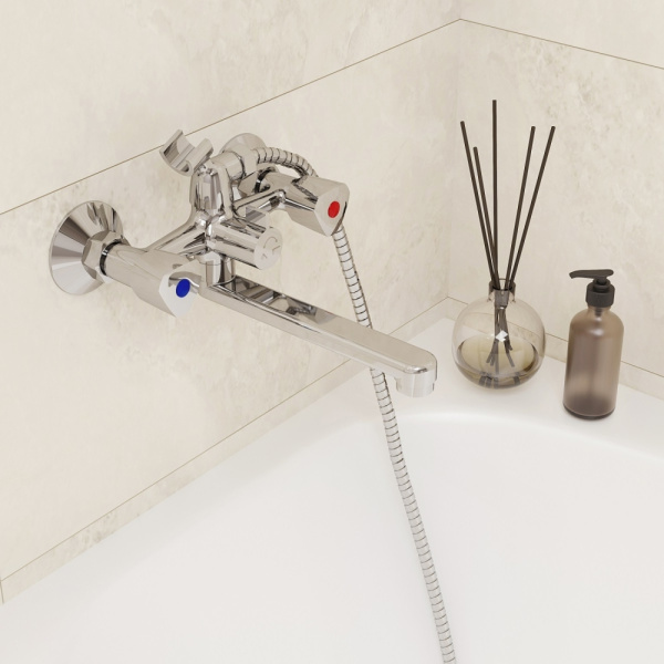 Смеситель Milardo Tring TRISB02M02 для ванны с душем фото в интернет-магазине «Wasser-Haus.ru»