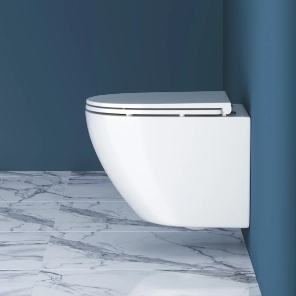Комплект Унитаз подвесной BelBagno Sfera-r + Крышка BB870SC с микролифтом + Инсталляция Geberit Duofix UP 320 111.300.00.5 + Кнопка Sigma 01 115.770.11.5 белая + Крепления 111.815.00.1 к стене + Шумоизоляция фото в интернет-магазине «Wasser-Haus.ru»