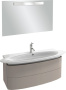Мебель для ванной Jacob Delafon Presquile 130 серый титан, 2 ящика фото в интернет-магазине «Wasser-Haus.ru»