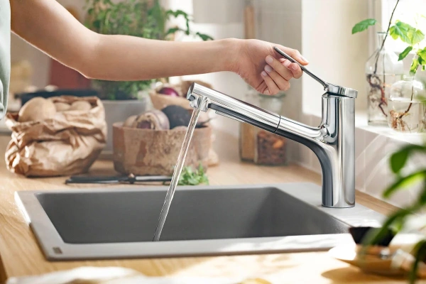 Смеситель для кухни Hansgrohe Zesis M33 74803000 механизм sBox lite, хром фото в интернет-магазине «Wasser-Haus.ru»