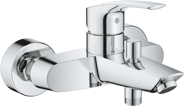 Душевой комплект Гарнитур Grohe Tempesta Cosmopolitan 27786002 + Смеситель Eurosmart 33300003 фото в интернет-магазине «Wasser-Haus.ru»