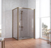 Душевой уголок Vegas Glass ZP+ZPV 120*90 05 05 профиль бронза, стекло бронза фото в интернет-магазине «Wasser-Haus.ru»