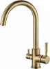 Смеситель Steel Hammer SH 713 BRONZE для кухонной мойки фото в интернет-магазине «Wasser-Haus.ru»
