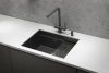 Мойка кухонная Granula Kitchen Space KS-6045U, черный матовый фото в интернет-магазине «Wasser-Haus.ru»