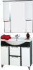 Мебель для ванной Misty Франко 105 венге, белая фото в интернет-магазине «Wasser-Haus.ru»