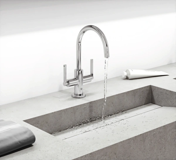 Смеситель для раковины Kludi Nova Fonte Puristic 201180515 фото в интернет-магазине «Wasser-Haus.ru»