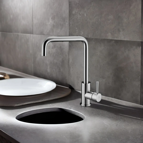 Смеситель для кухни Raiber Graceful RP-013 хром фото в интернет-магазине «Wasser-Haus.ru»
