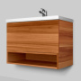 Мебель для ванной Am.Pm Gem 75 орех, с 1 ящиком фото в интернет-магазине «Wasser-Haus.ru»