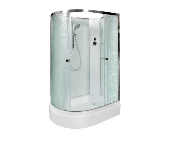 Душевая кабина DTO Em EM2712 L/R N 120 x 80 см, без крыши фото в интернет-магазине «Wasser-Haus.ru»