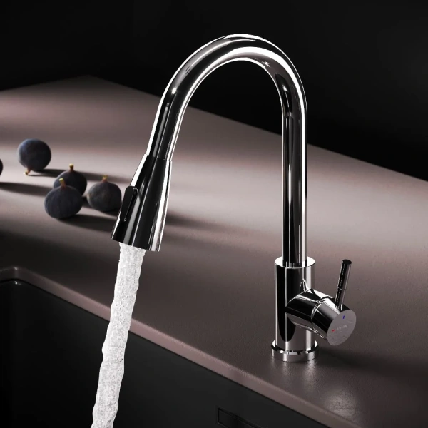 Смеситель для кухни AM.PM X-Joy S F85B07500, хром фото в интернет-магазине «Wasser-Haus.ru»