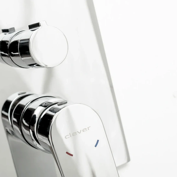 Встраиваемый смеситель для душа и ванны Clever Vogue Xtreme 61415 фото в интернет-магазине «Wasser-Haus.ru»