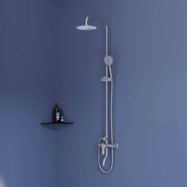 Душевая стойка RGW Shower Panels SP-24 хром фото в интернет-магазине «Wasser-Haus.ru»