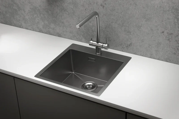 Мойка кухонная Granula 5151 сталь сатин фото в интернет-магазине «Wasser-Haus.ru»