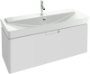 Мебель для ванной Jacob Delafon Reve 120 белый лак, 1 ящик фото в интернет-магазине «Wasser-Haus.ru»