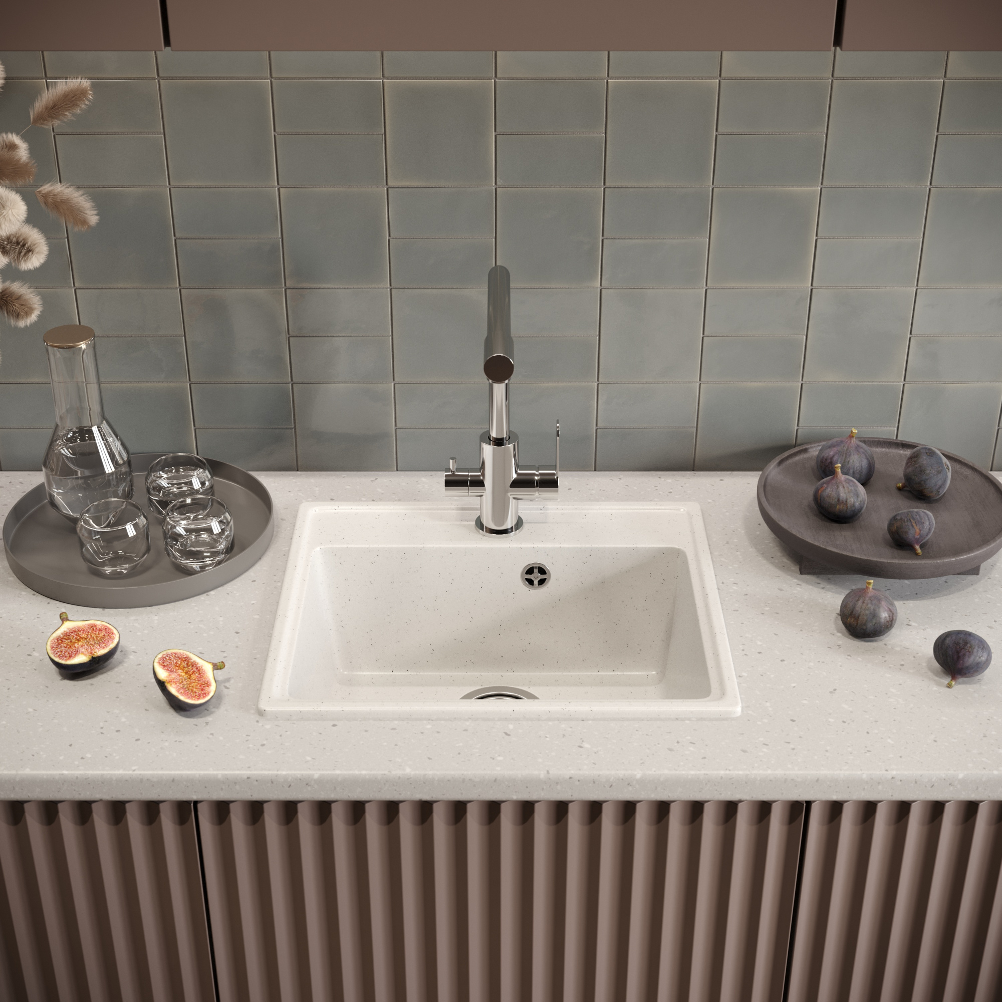 Смеситель для кухни Domaci Равенна TR-01cr фото в интернет-магазине «Wasser-Haus.ru»
