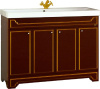 Мебель для ванной Misty Praga 120 бордо патина фото в интернет-магазине «Wasser-Haus.ru»