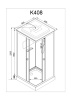 Душевая кабина AvaCan K408S фото в интернет-магазине «Wasser-Haus.ru»