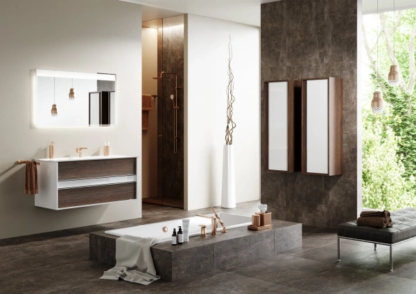 Мебель для ванной Clarberg Evolution 100 крафт темный фото в интернет-магазине «Wasser-Haus.ru»