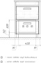 Мебель для ванной Comforty Тулуза 60 сосна лоредо фото в интернет-магазине «Wasser-Haus.ru»