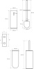 Ершик Bemeta Dark 102313060 фото в интернет-магазине «Wasser-Haus.ru»