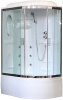 Душевая кабина Royal Bath  RB 8120BK2-T-CH (прозрачное) левая фото в интернет-магазине «Wasser-Haus.ru»