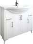 Мебель для ванной Sanflor Глория 105 белая фото в интернет-магазине «Wasser-Haus.ru»