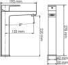 Смеситель Wasserkraft Abens 2003H для раковины фото в интернет-магазине «Wasser-Haus.ru»