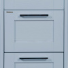 Шкаф-пенал ValenHouse Эйвори 40 R, серый фото в интернет-магазине «Wasser-Haus.ru»