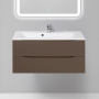 Мебель для ванной BelBagno Marino 100 cioccolato opaco фото в интернет-магазине «Wasser-Haus.ru»