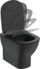 Чаша для унитаза приставного Ideal Standard Tesi T0077V3 черный шелк фото в интернет-магазине «Wasser-Haus.ru»