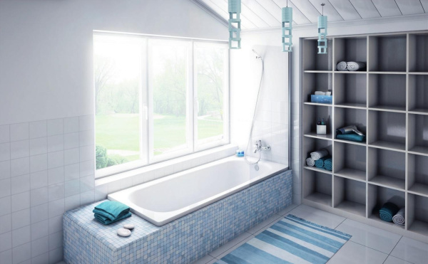 Стальная ванна BLB Universal B50H 150x70, с ножками фото в интернет-магазине «Wasser-Haus.ru»