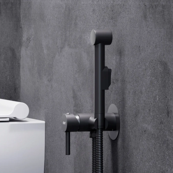 Гигиенический душ Dorff Logic D3075000BL черный фото в интернет-магазине «Wasser-Haus.ru»