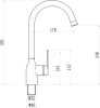 Смеситель для кухни Savol S-601816H фото в интернет-магазине «Wasser-Haus.ru»